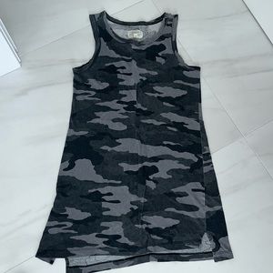 CURRENT ELLIOTT COTTON TANK DRESS 0